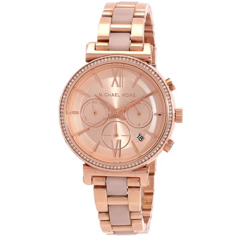 michael kors sofie watch rose quartz